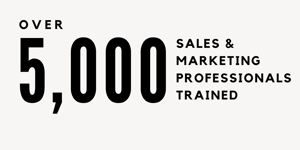 Over 5,000 Sales & Marketing Professionals Trained